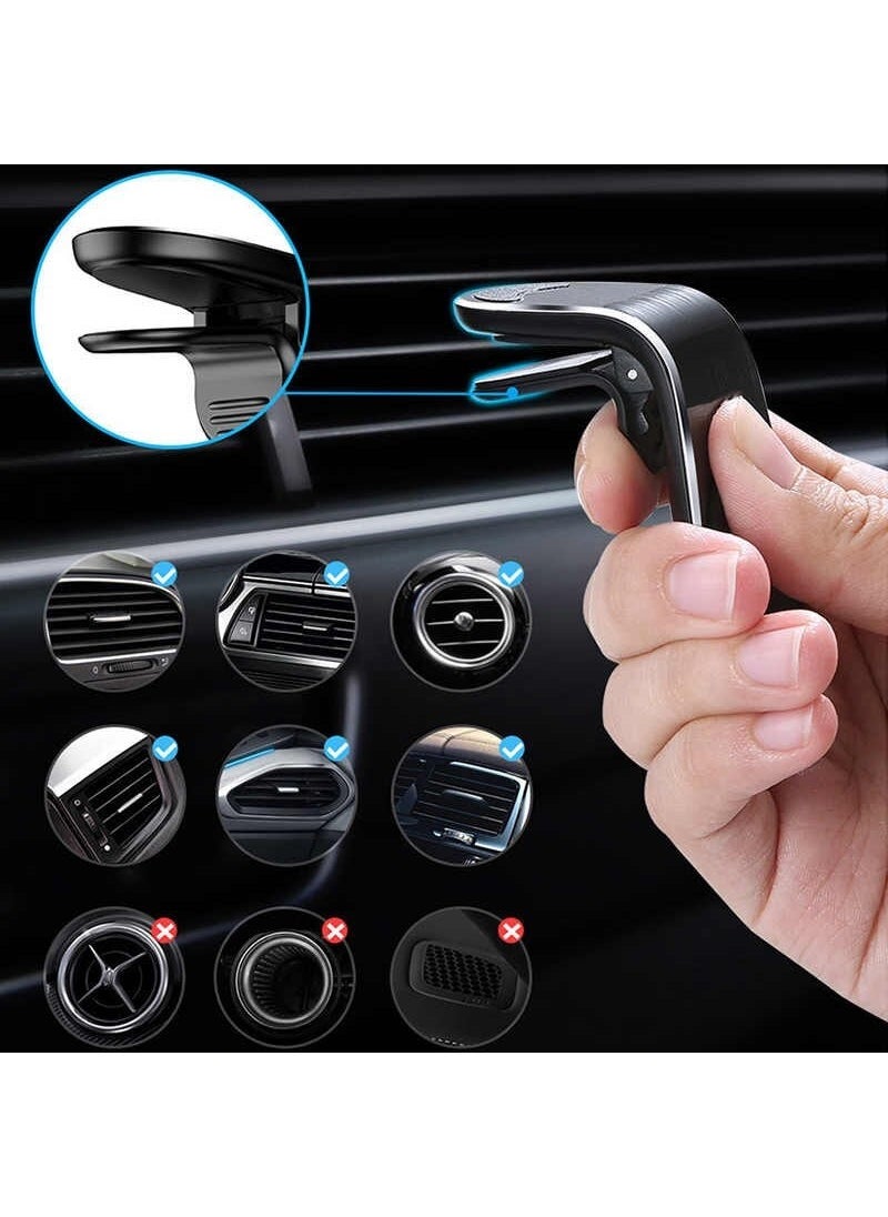 Space Radiator Supported Magnetic Phone Holder-Black / SYTE169  - Image 4