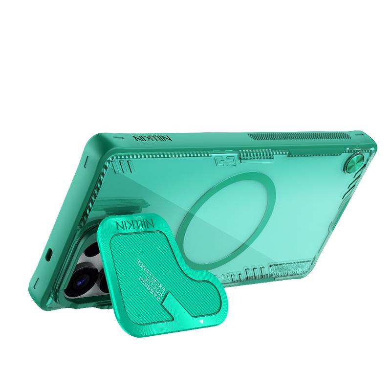 Nillkin For Samsung Galaxy S25 Ultra 5G Ice Air Prop Series Magsafe Magnetic Cover Version Phone Case(Green) - Image 4
