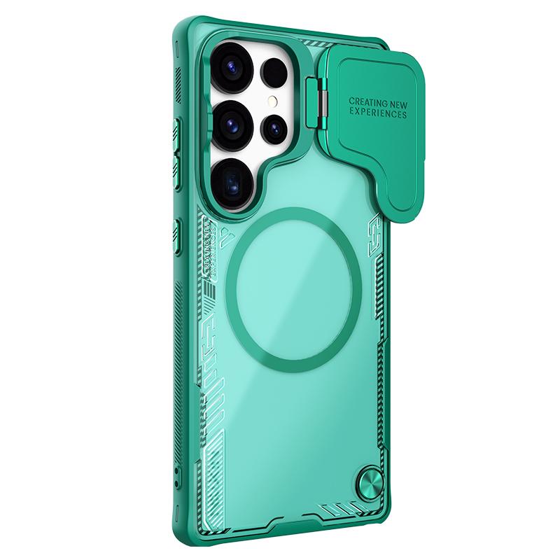 Nillkin For Samsung Galaxy S25 Ultra 5G Ice Air Prop Series Magsafe Magnetic Cover Version Phone Case(Green) - Image 2