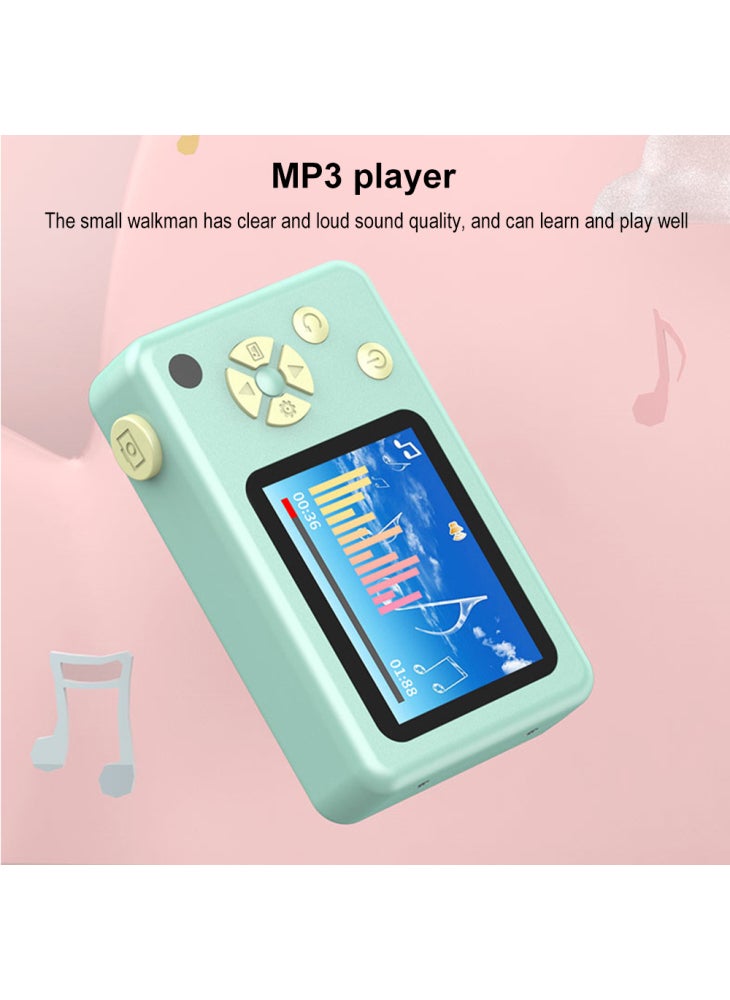 Generic H4 Mini Pocket Camera 1080P Ultra HD 8K Student Digital Camera 2.4-inch LCD Camera with Flash - Black - Image 3