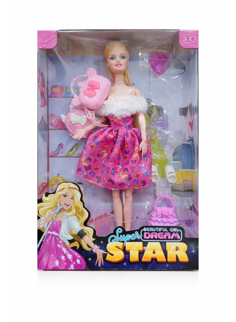 جينريك لعبه عروسه ازياء مناسبه لسن 3 سنوات فيما فوق - Image 1