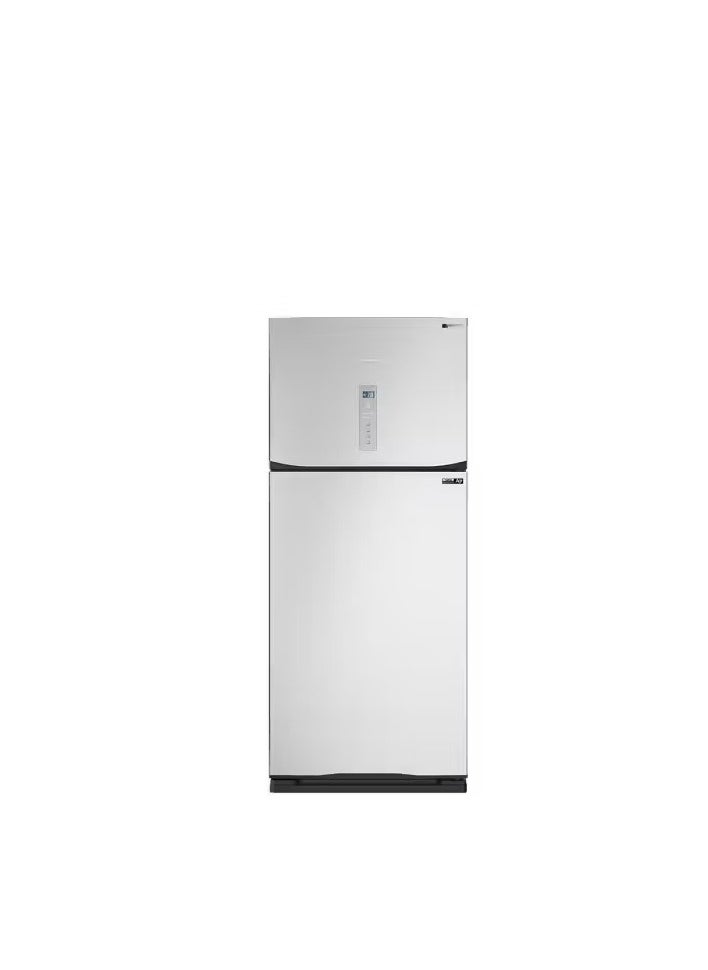 TORNADO Refrigerator Inverter Digital No Frost 450 Liter Silver RF-580ATV-SL 