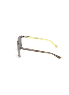 SKECHERS Men's Rectangular Shape  Sunglasses SE636220R57 Lens Size: 57 Millimeter - Matte Grey  - Image 4