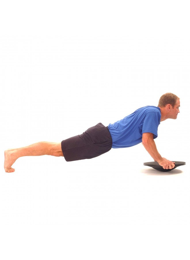 TheraBand THERABAND Wobble Board Stability and Balance Trainer, Round Balance Board for Physical Therapy, Core Strengthening, Injury Rehabilitation, Agility Improvement, Coordination Exercise, & Surf Training  - Image 4