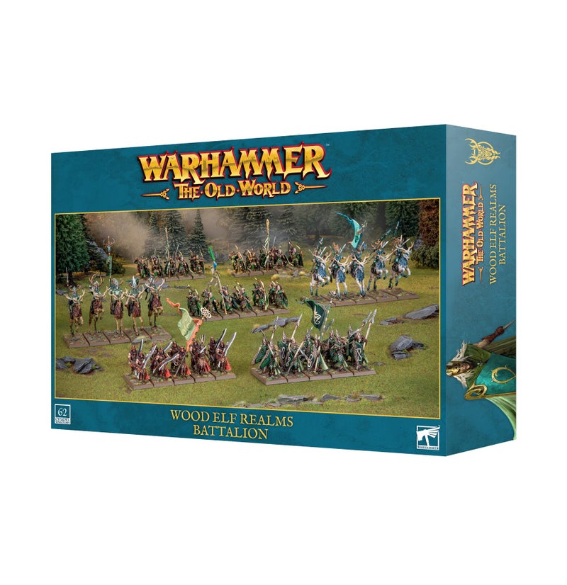 Games Workshop Warhammer The Oid World Wood Elf Realms Battalion Army Box Set - Image 3