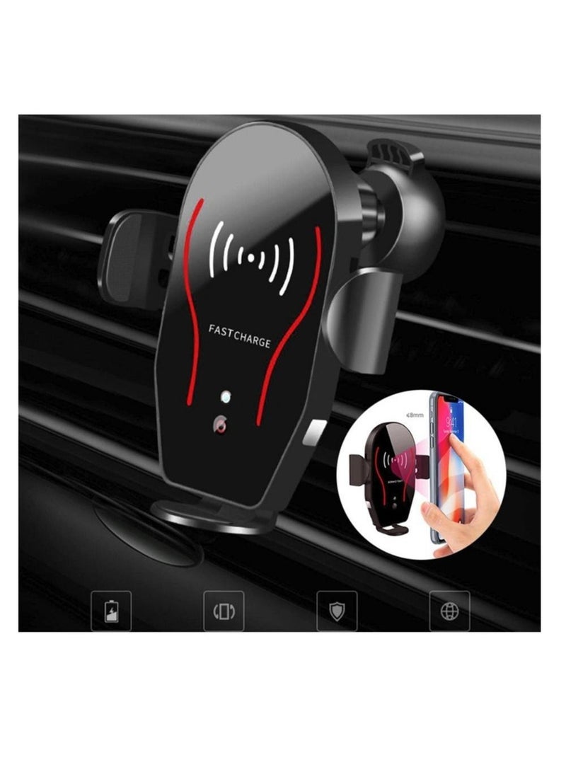Earldom CWA10-X8 automatic car holder with induction charging for mobile phone - Image 3