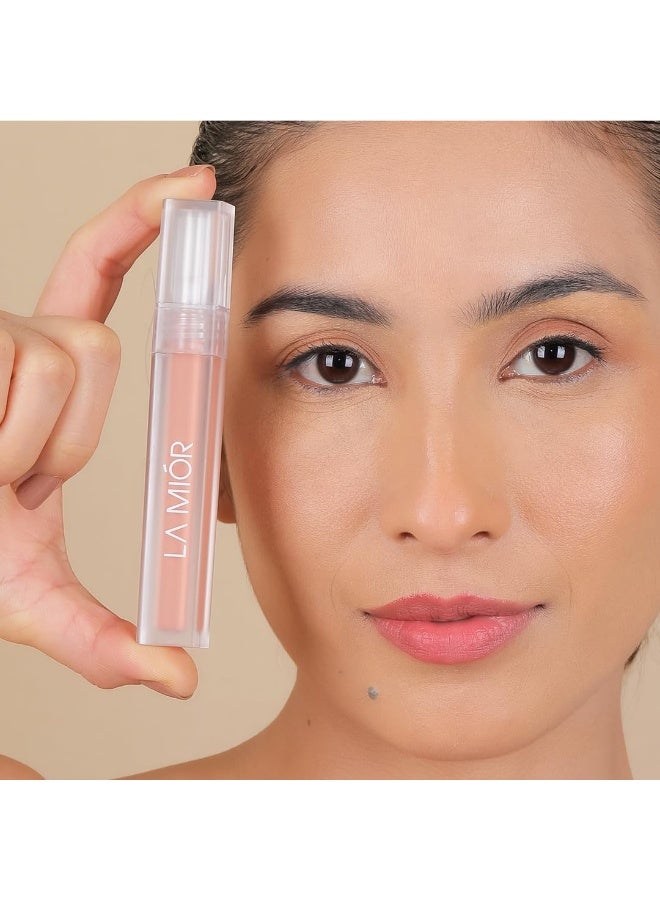 LAMIOR Luminous Retouch Concealer, Carrot Cake - 6ml, Full Coverage, Long Wear, Blendable, Feather-Light, Hydrating, Luminous Finish, Sweat-Resistant, Vegan Formula for All-Day Radiance soft matte - Image 3