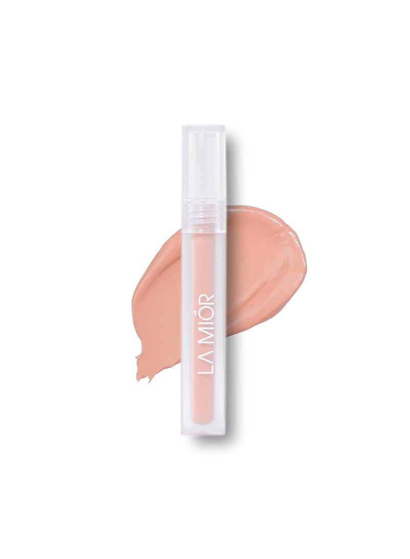 LAMIOR Luminous Retouch Concealer, Carrot Cake - 6ml, Full Coverage, Long Wear, Blendable, Feather-Light, Hydrating, Luminous Finish, Sweat-Resistant, Vegan Formula for All-Day Radiance soft matte - Image 1