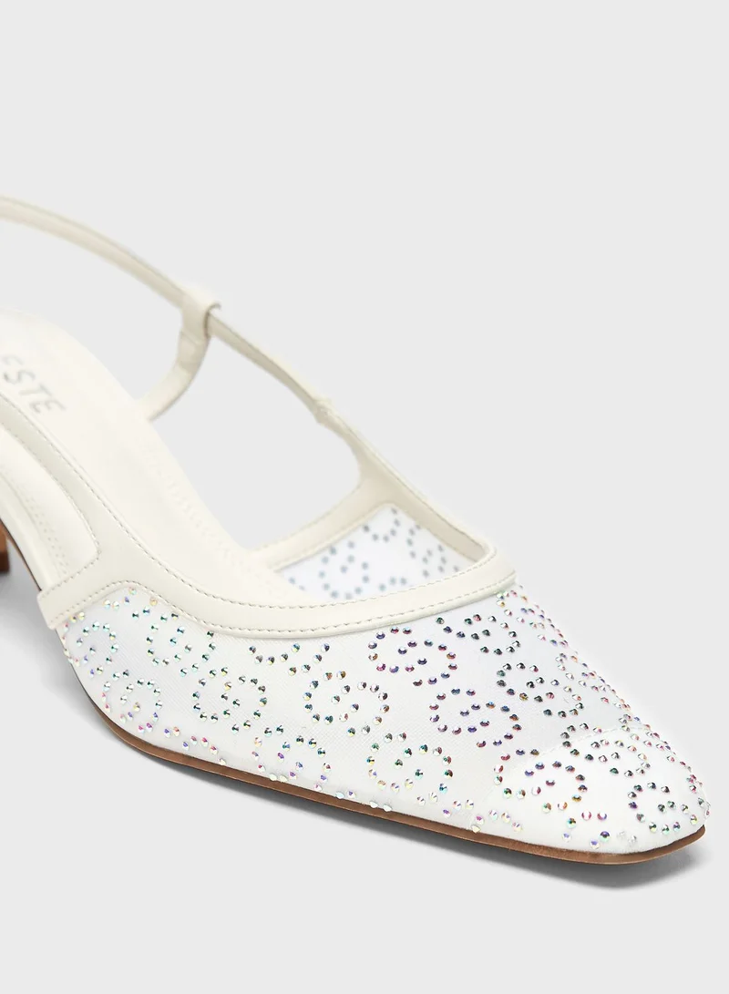 Celeste Sling Back Pumps