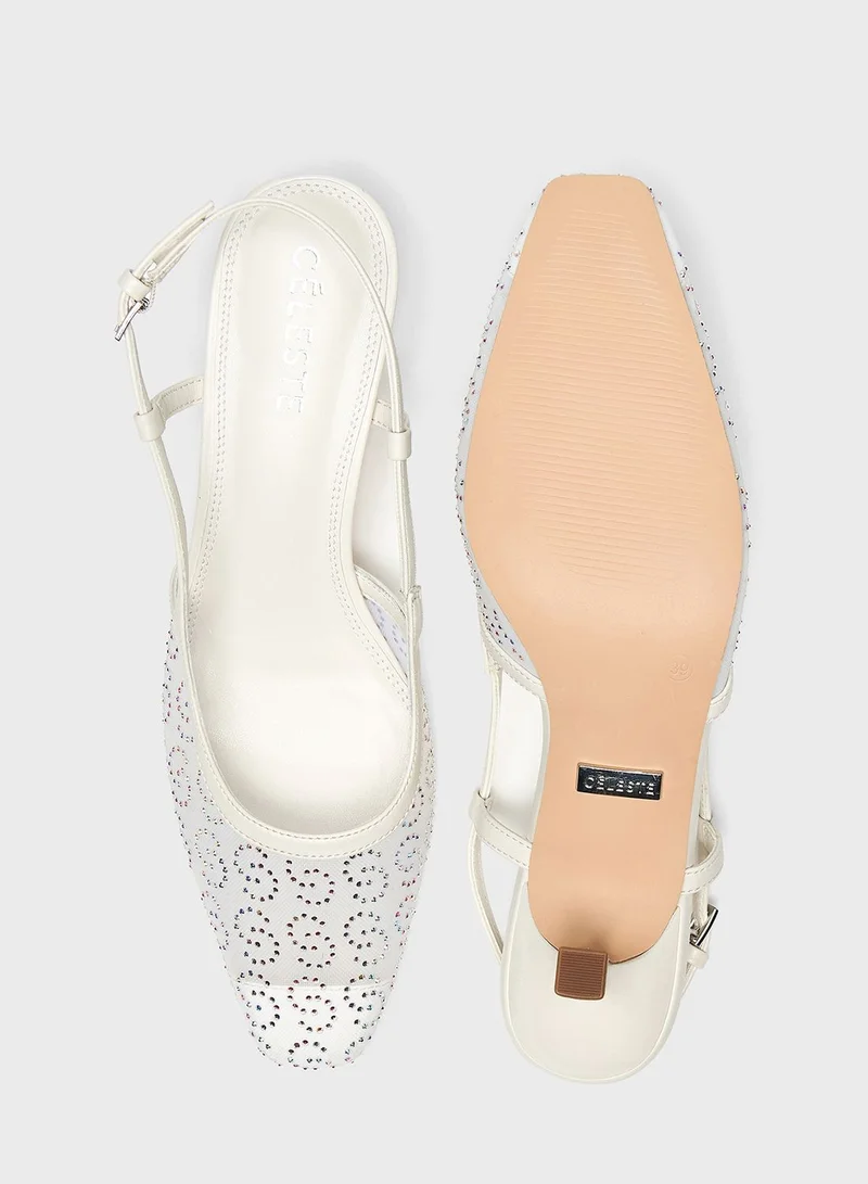Celeste Sling Back Pumps