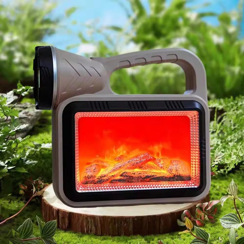 BLURISM Solar Lantern LED Flashlight for Power Outages Portable Camping Essentials Lights Rechargeable Battery Powered Tent Lights for Emergency Survival Kits Operated Lamp - Image 1