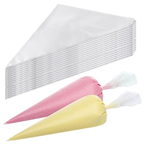 LoveBB 500 Pcs Piping Bags Disposable 10.6 inch Thick Tipless Pastry Bags Icing Frosting Bags for Baking Cookies Cupcake Decorating Supplies - Image 1