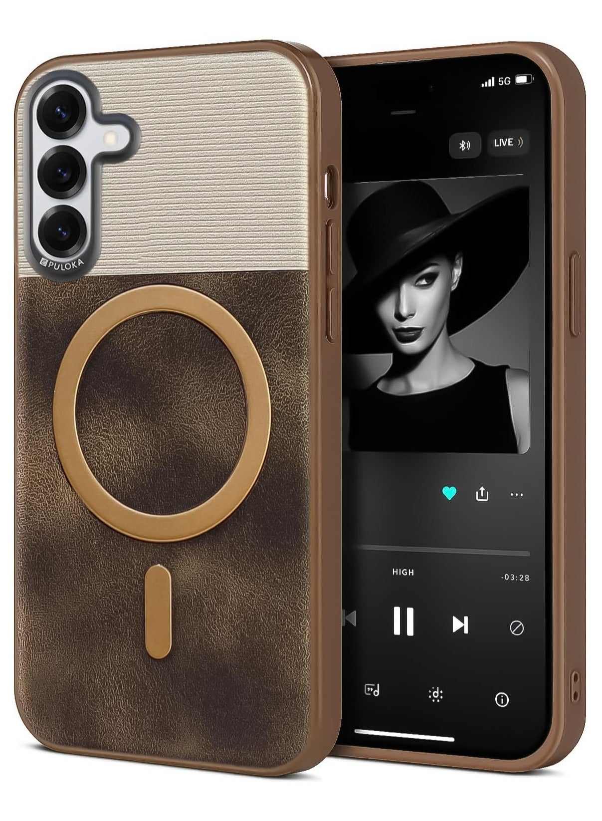 puloka Puloka Luxury Leather Back Protection Case For Samsung Galaxy A17 A26 Z662823579794E6EDF178Z