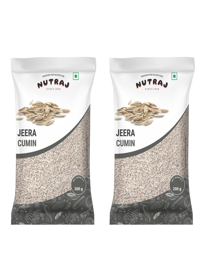 Nutraj Jeera 400g (200gm x 2) | Cumin Seed | Sabut Jeera | Whole Spices | Sabut Masala - Image 1