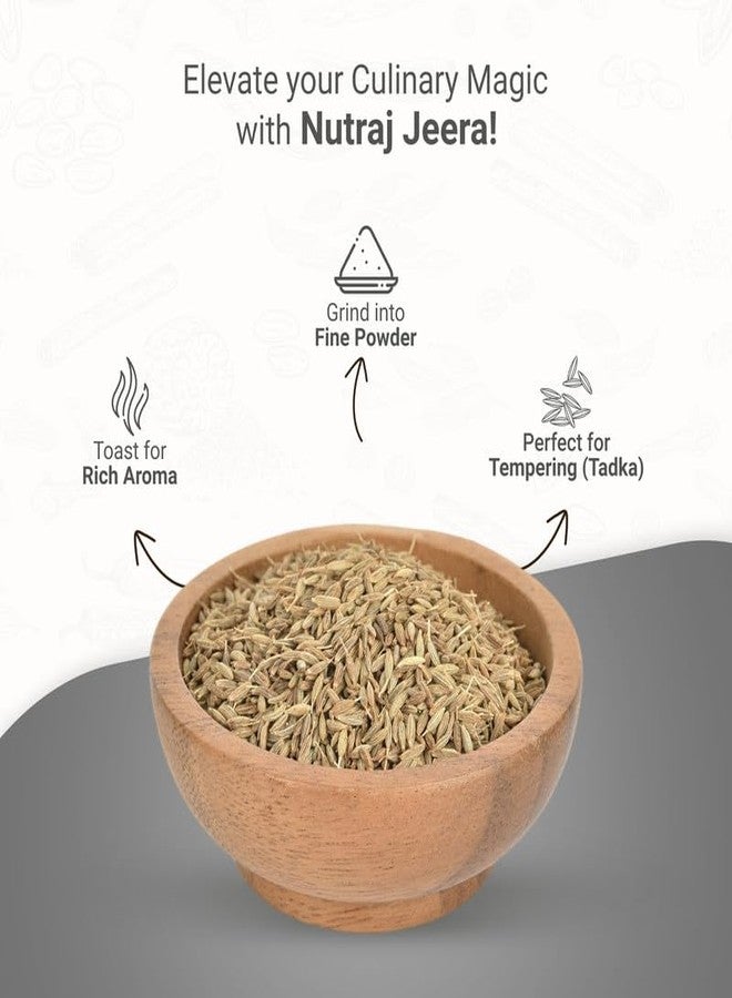 Nutraj Jeera 400g (200gm x 2) | Cumin Seed | Sabut Jeera | Whole Spices | Sabut Masala - Image 5