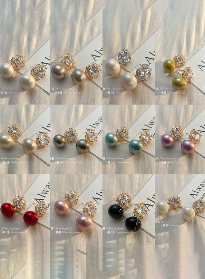 Take Two Embellished Dangle Earrings - Image 3