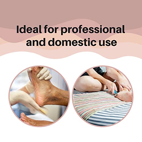TRITON Professional Stainless Steel Lazer Foot Scraper, Filer for Hard and Dead Skin Callus Removal, Pedicure Foot Scrubber, Men and Women - Image 4