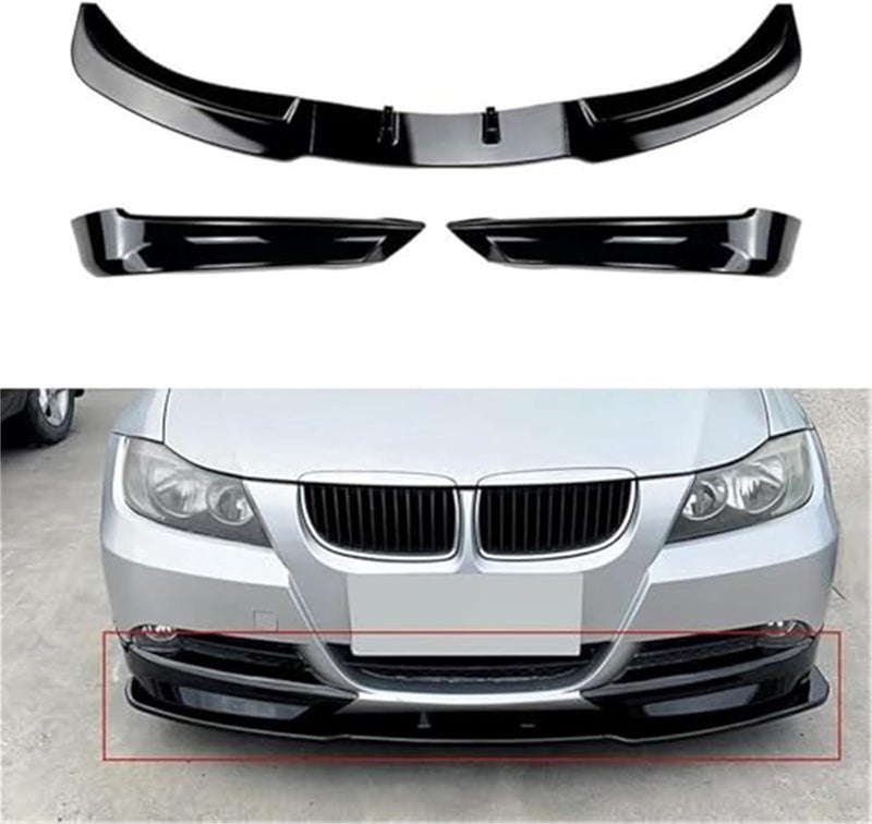 QASULER Car Front Spoiler for BMW 3 Series E90 E91 - Image 3