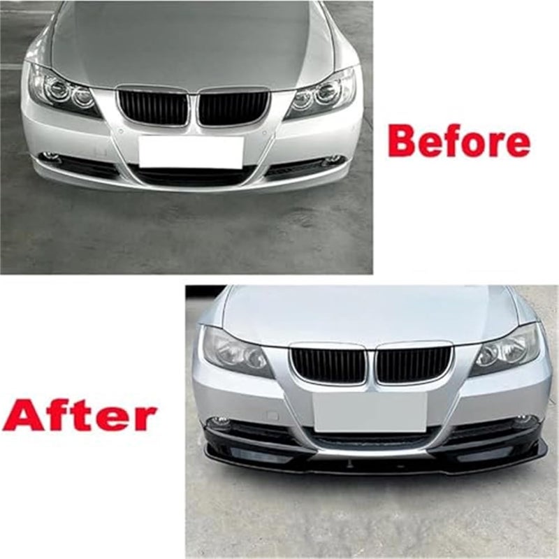 QASULER Car Front Spoiler for BMW 3 Series E90 E91 - Image 4