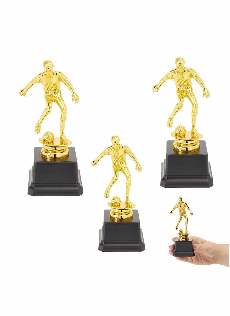 Soccer Trophy, 1 Pcs Gold Soccer Trophies for Kids Award Ceremonies, Tournaments, Championship Games, Sports Competitions, Small, 2.5 x 6 in  - Image 3