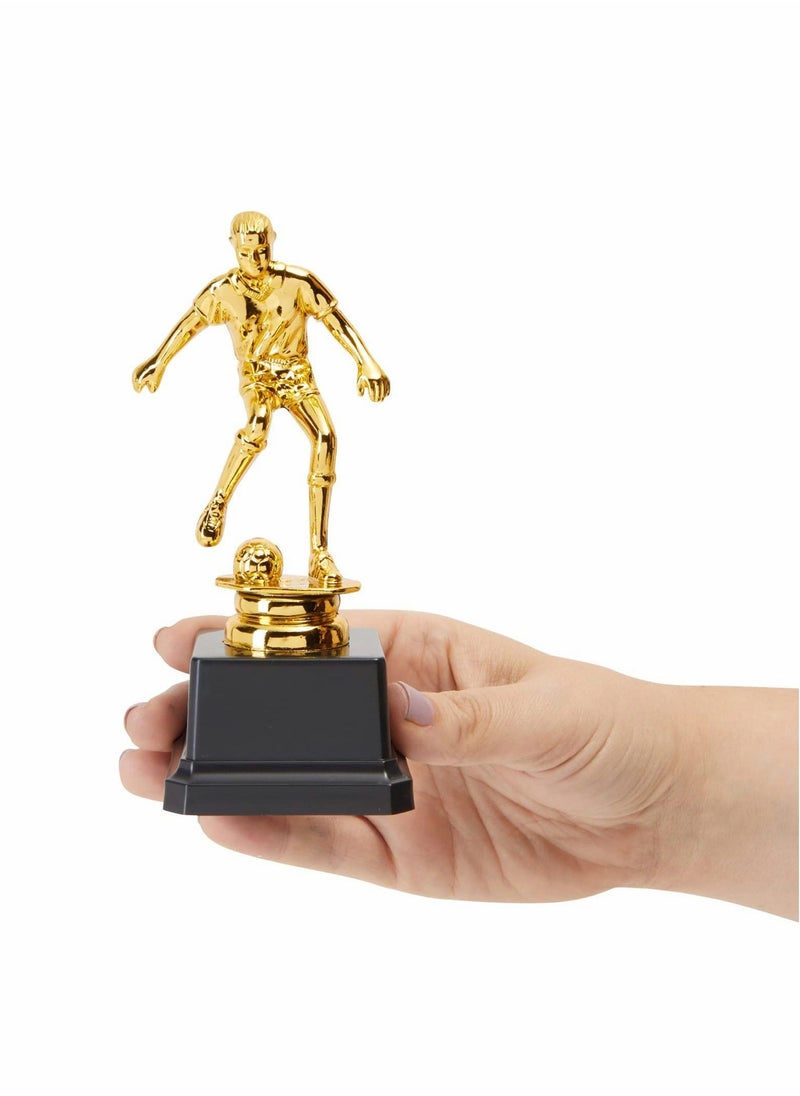 Soccer Trophy, 1 Pcs Gold Soccer Trophies for Kids Award Ceremonies, Tournaments, Championship Games, Sports Competitions, Small, 2.5 x 6 in  - Image 1