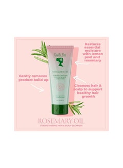 Camille Rose Camille Rose Rosemary Oil Hair and Scalp Cleanser | Castor Oil, Peppermint & Rosemary Essential Oils to Encourage Hair Growth & Strengthen | Natural Build Up Remover | 8.5 fl oz  - Image 3