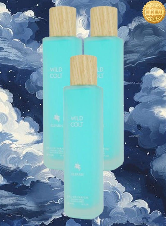 WILD 3 Pieces Wild Colt Perfume EDP 100ML - Image 1