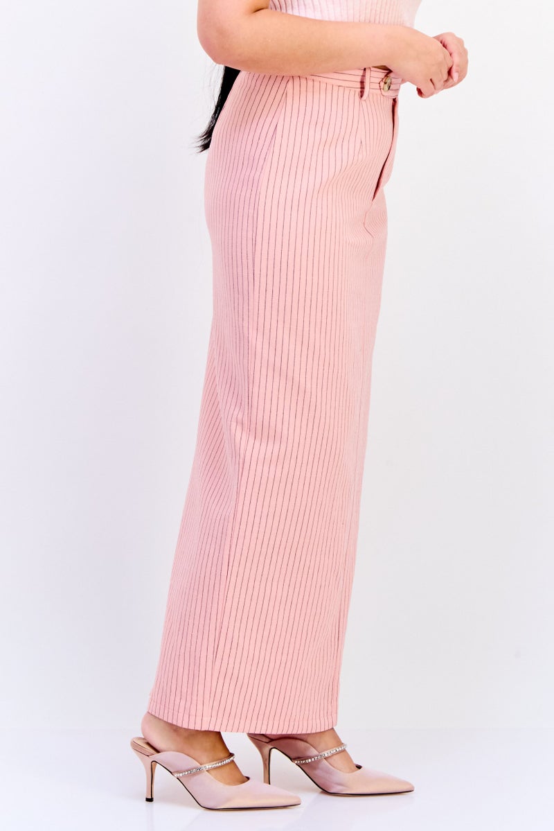 Archive Design Studio Women Stripe Maxi Skirt, Multicolor  - Image 2