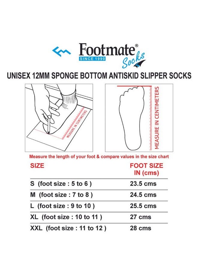 Footmate - Footmate Lightweight Anti-Skid House Shoes, Anti Slip/Skid Rubber Grip Casual House Slipper Socks, Low Cut Socks for Home, Office, Living Room, Bedroom - NAVY, Size- XL (27 cm) (2 Pair Pack) - Image 1