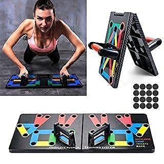 GRAZIA Push Up Board with Foam Grip Handle for Chest Press, Home Gym Fitness Exercise, Strength Training, Push Up Bar Stand for Men and Women, Exercise Equipment for Home - Image 2