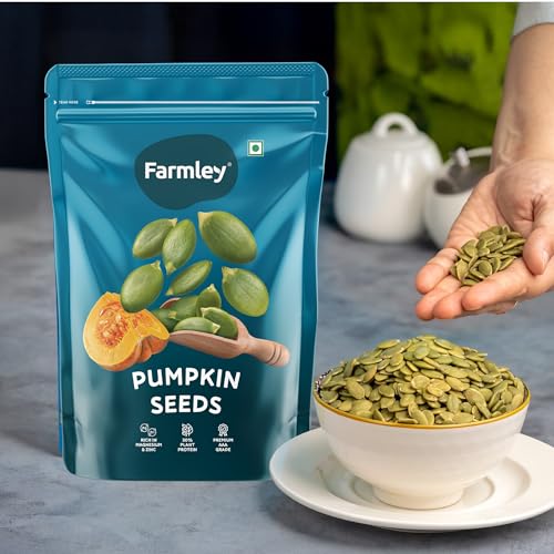 Farmley Pumpkin Seeds I 200g | AAA Grade Pumpkin Seeds for eating | Immunity Booster and Fiber Rich (Pack of 1) - Image 4