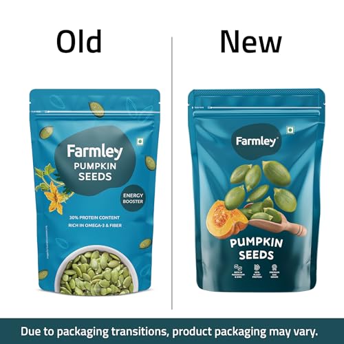 Farmley Pumpkin Seeds I 200g | AAA Grade Pumpkin Seeds for eating | Immunity Booster and Fiber Rich (Pack of 1) - Image 2
