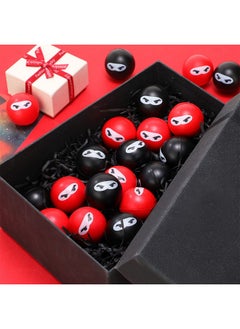 Jerify 20 Pieces Ninja Stress Relief Balls Sensory Stress Balls Bulk For Kids And Adults Pu Squeeze Stretchy Balls Soft Fidget Toy For Carnival Reward Party Bag Xmas Gift  - Image 4