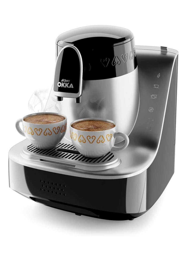 Arzum Okka OK0040-23 Elite Turkish Coffee Machine - 950 ml 710 W OK0040-23 Silver 950 ml 710 W OK0040-23 Silver - Image 1