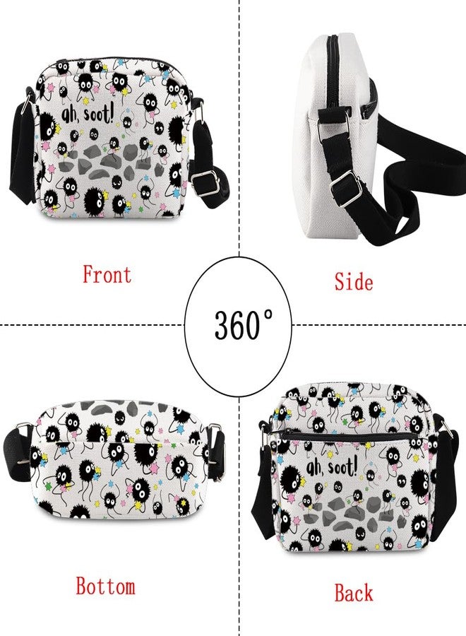 POFULL Anime Inspired Gift Anime Lover Crossbody Bag - Image 3