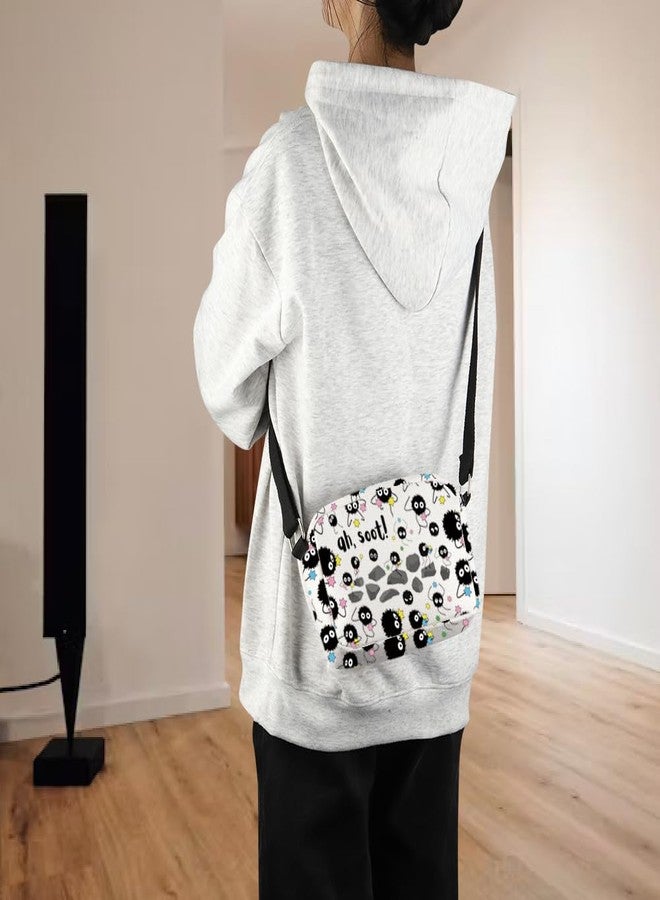 POFULL Anime Inspired Gift Anime Lover Crossbody Bag - Image 4