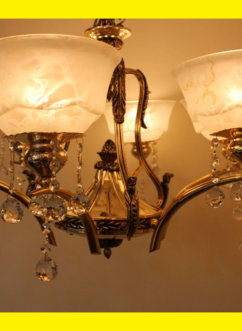 Classic chandelier Gold color - Image 1