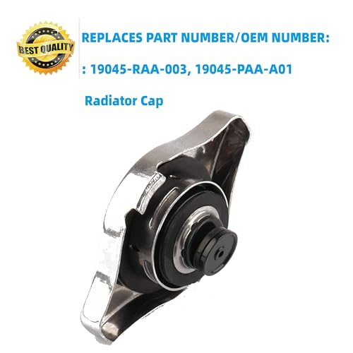 JkorkM Radiator Cap Replace 19045-RAA-003, 19045-PAA-A01, Compatible with Honda, Acura - Accord, Civic, CRV, Element, Fit, Odyssey, Pilot, Ridgeline, S2000, MDX, TL, RDX, RL, RLX, TLX, TSX, ZDX - Image 4