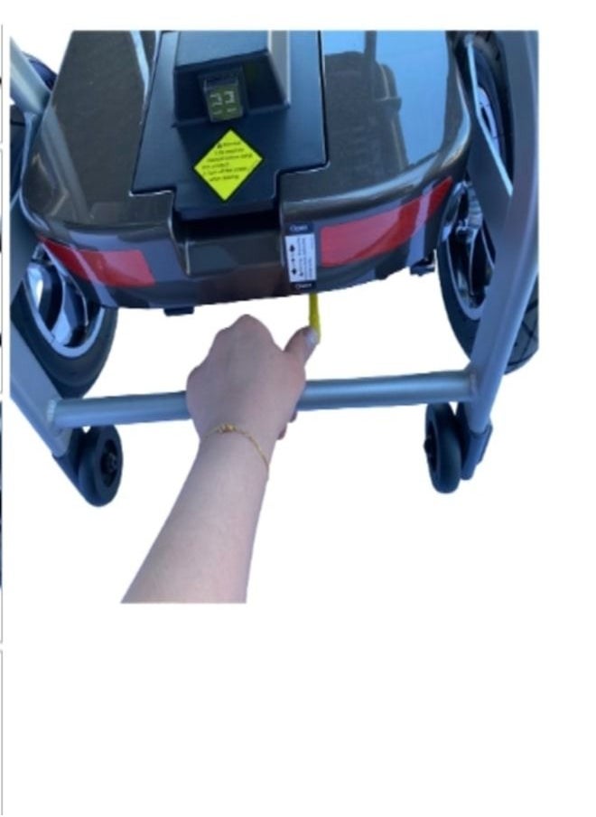 Gilani Mobility Gilani Mobility Foldable Lightweight 4 Wheel Electric Scooter - LITERIDER 100X59.5X46  - Image 5