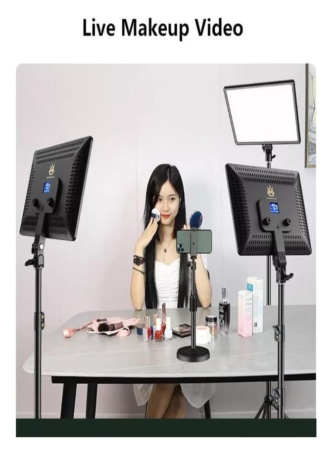 Youqin Home LED Camera Light Portable Photography Light Dimmable Studio Lights for Photo Shooting | Vlog Making | Filming | Online Video Food Recording - Image 5