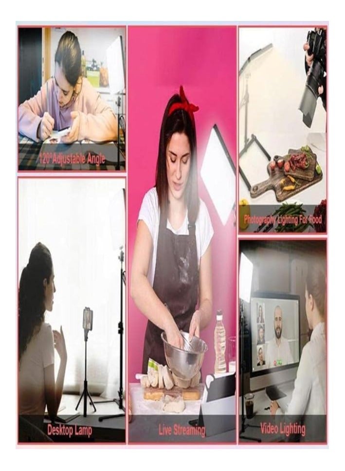 Youqin Home LED Camera Light Portable Photography Light Dimmable Studio Lights for Photo Shooting | Vlog Making | Filming | Online Video Food Recording - Image 4