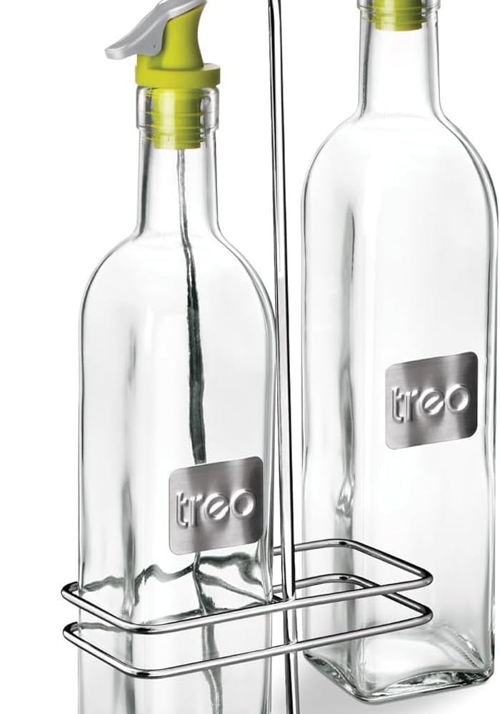 TREO مجموعة موزع زيت تريو سويفت سكوير مع حامل - Image 2