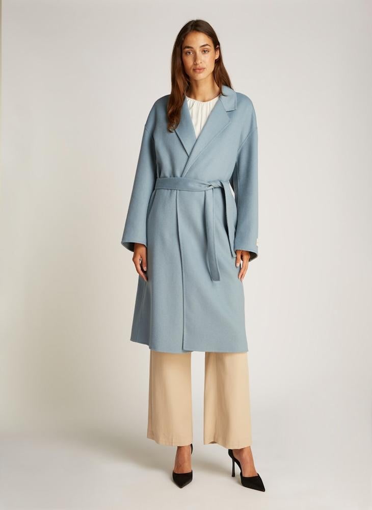 CALVIN KLEIN Belted Longline Coat  - Image 4