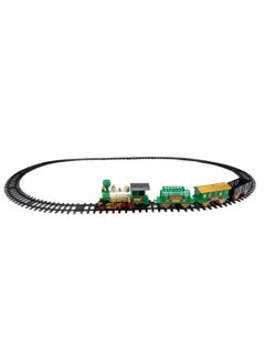 Toys 24-Piece Classic Train Set Toy with Smoke, Lights & Realistic Sound – Interactive Rail Play Set for Kids  - Image 5