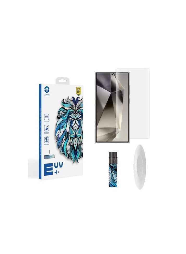 ليتو واقي سائل من Li إلى UV متوافق مع Vivo V40/V40 Pro مقاوم للغاية، مقاوم للكسر، مقاوم للخدش، واقي خالٍ من الفقاعات، صديق للحافظة - Image 1