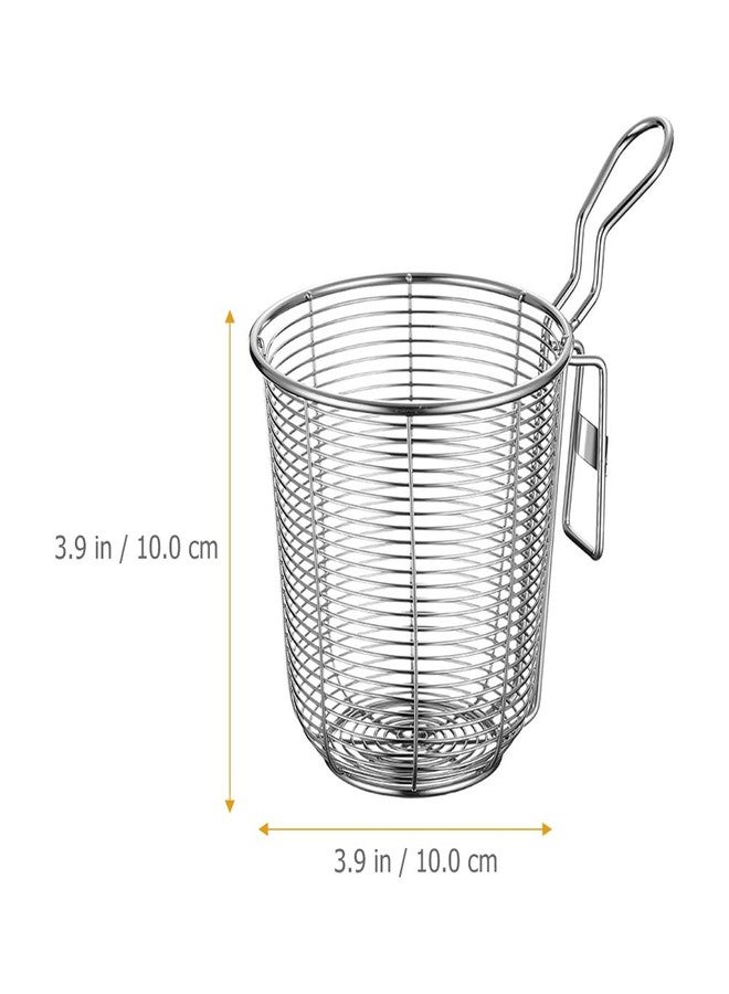 PRETYZOOM Stainless Steel Noodle Strainer with Hook Heat-Resistant Mesh Colander for Hot Pot Ramen Pasta Cooking Kitchen Supply Easy to Clean - Image 4