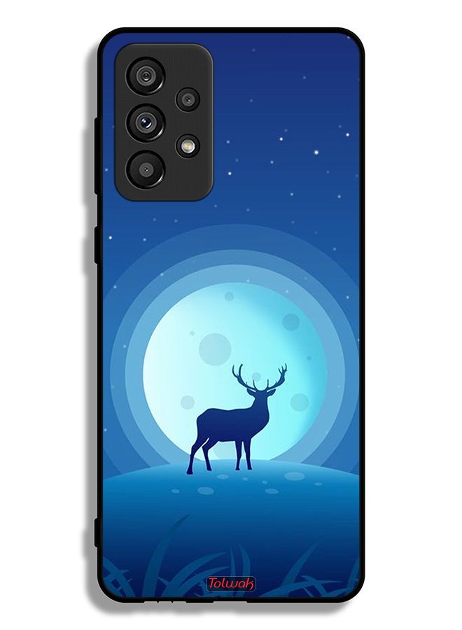Tolwak Samsung Galaxy A73 5G Protective Case Cover Deer - Image 1
