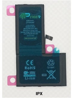 TIGER For iPhone X High-capacity Lithium Cobalt Oxide Lithium-ion Safe and reliable stable performance long Standby Time Long Lasting Battery  - Image 2