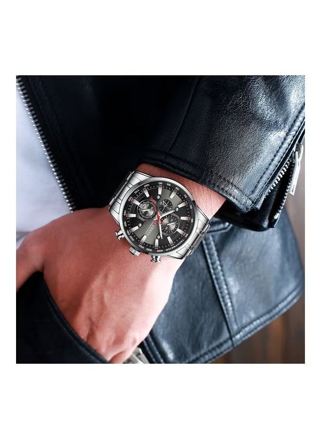 Watches for Men Fashion Chronograph Waterproof Quartz Watches Luxury Calendar Wrist Watches Stainless Steel Business Watch - pzsku/Z6629C09E932EED2C5CF0Z/45/_/1733903781/0db9f271-771b-48c2-ab84-dac3b5b65b57