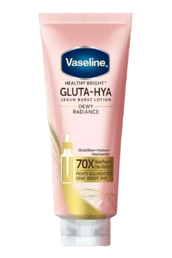 فازلين لوشن سيروم جلوتا-هيا –أقوى بـ 70 مرة من فيتامين C إشراقة ندية - 200 مل - Image 1